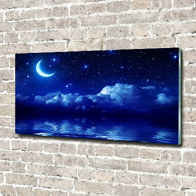 Acrylique tableau Ciel de nuit