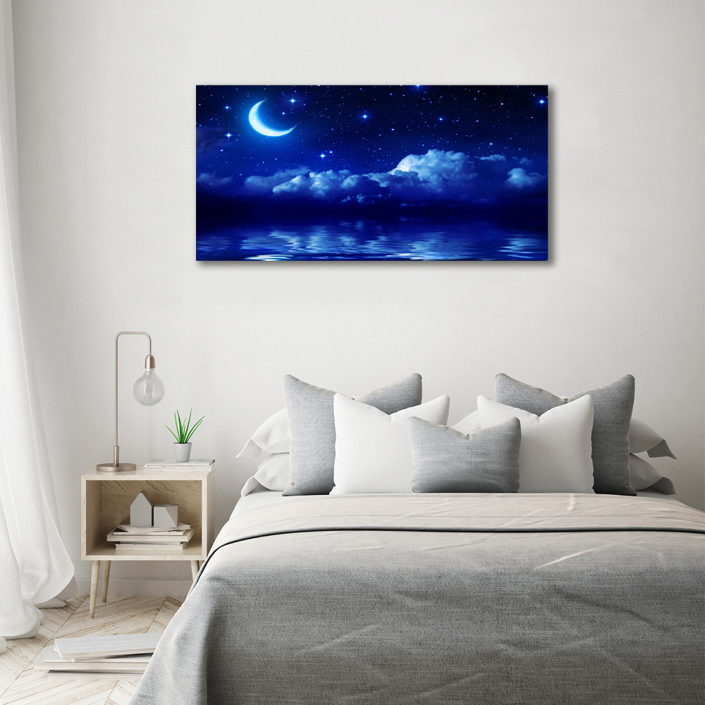 Acrylique tableau Ciel de nuit