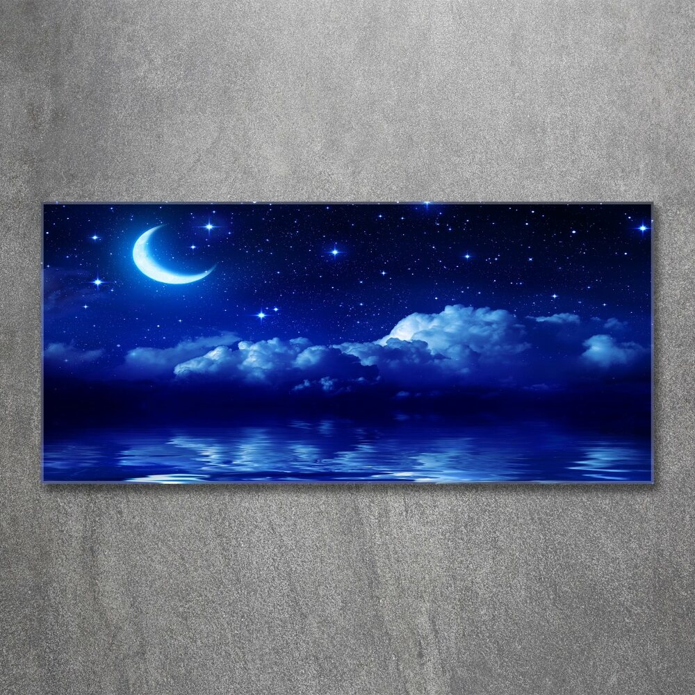 Acrylique tableau Ciel de nuit