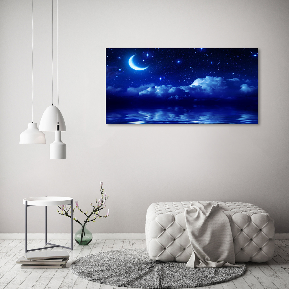 Acrylique tableau Ciel de nuit