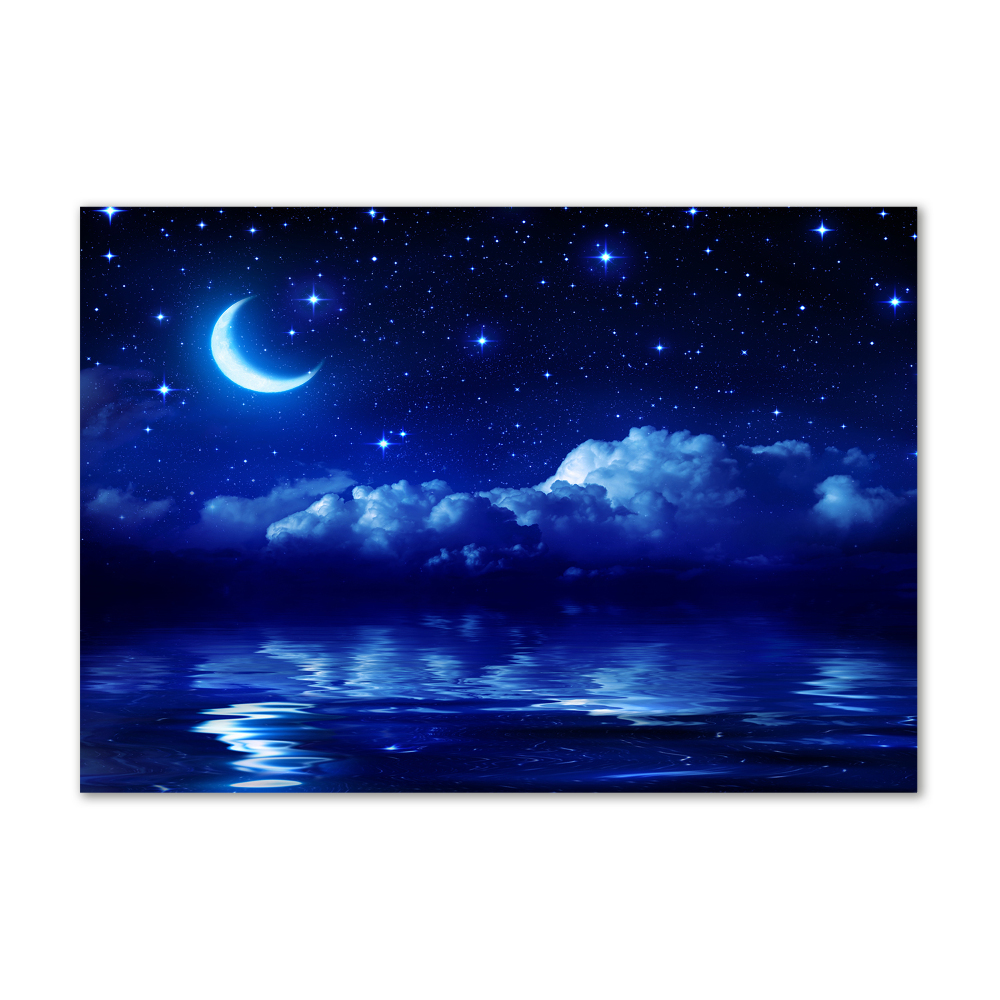 Acrylique tableau Ciel de nuit