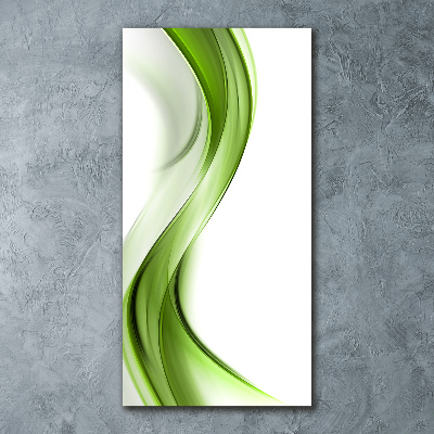 Tableau verre acrylique Motif des vagues