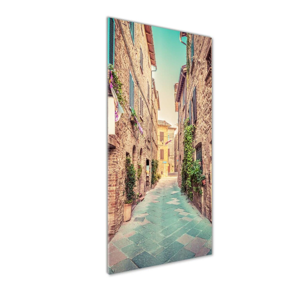 Tableau verre acrylique Architecture en briques