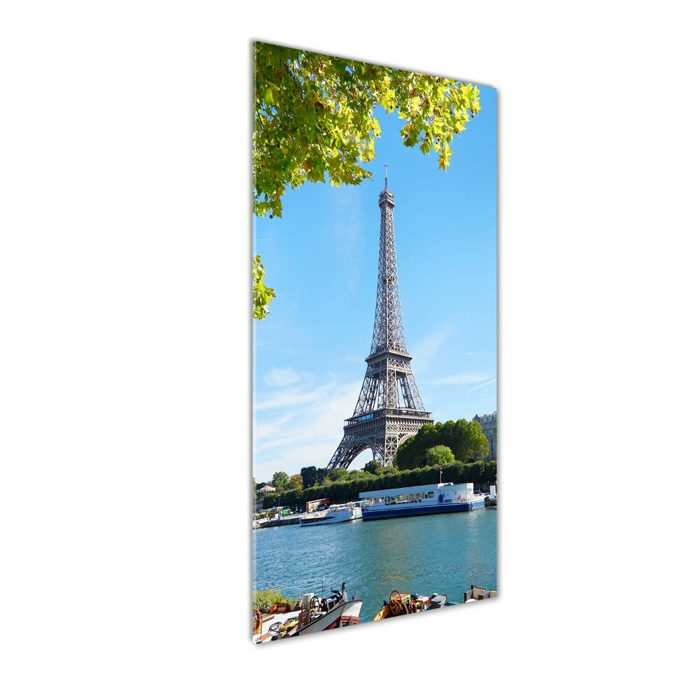 Tableau sur verre acrylique Tour Eiffel Paris