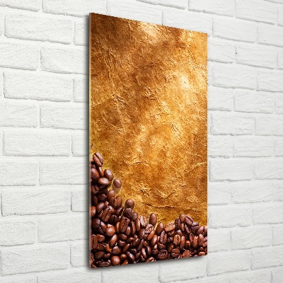 Tableau acrylique Grains de café