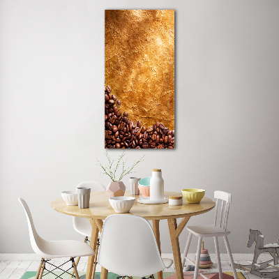 Tableau acrylique Grains de café