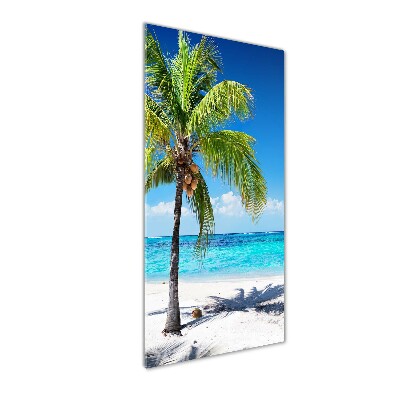 Tableau acrylique Plage exotique