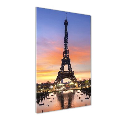 Tableau verre acrylique Architecture Tour Eiffel France