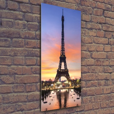 Tableau verre acrylique Architecture Tour Eiffel France