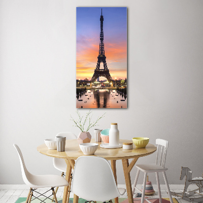 Tableau verre acrylique Architecture Tour Eiffel France