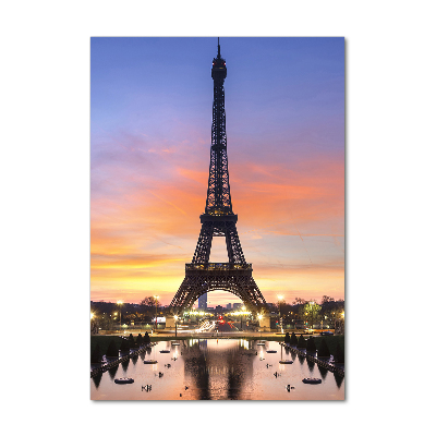 Tableau verre acrylique Architecture Tour Eiffel France