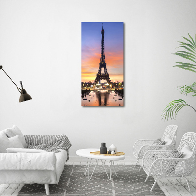 Tableau verre acrylique Architecture Tour Eiffel France