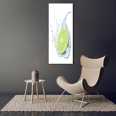 Tableau sur verre acrylique Citron vert