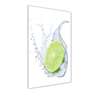 Tableau sur verre acrylique Citron vert