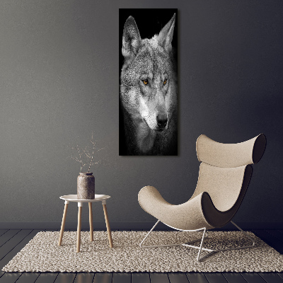 Tableau acrylique Portrait de loup