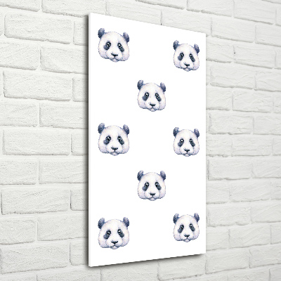 Tableau acrylique Pandas