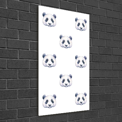 Tableau acrylique Pandas