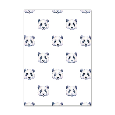 Tableau acrylique Pandas