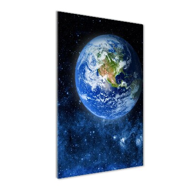 Acrylique tableau Globe