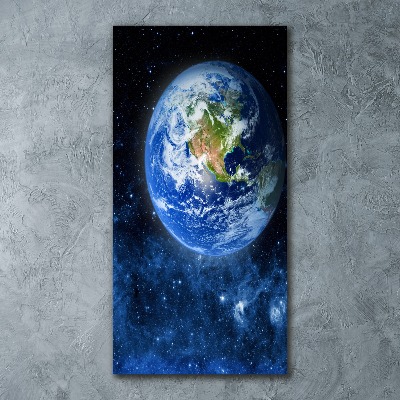 Acrylique tableau Globe