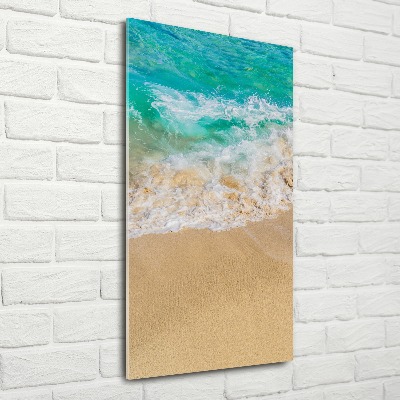 Tableau verre acrylique Plage et mer