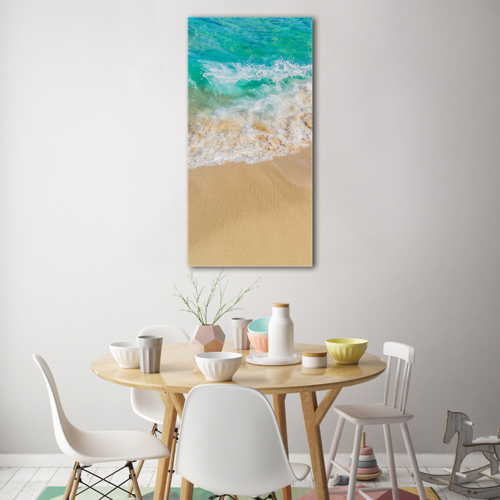 Tableau verre acrylique Plage et mer