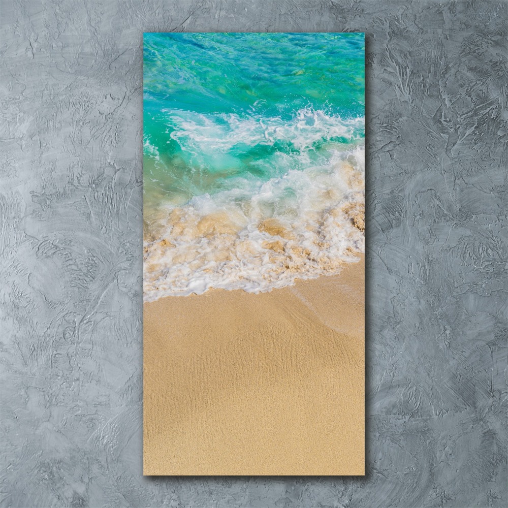 Tableau verre acrylique Plage et mer