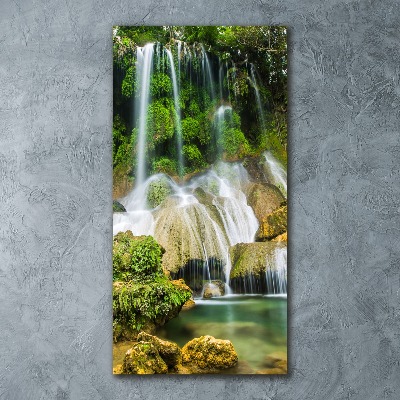 Acrylique tableau Cascade dans la jungle