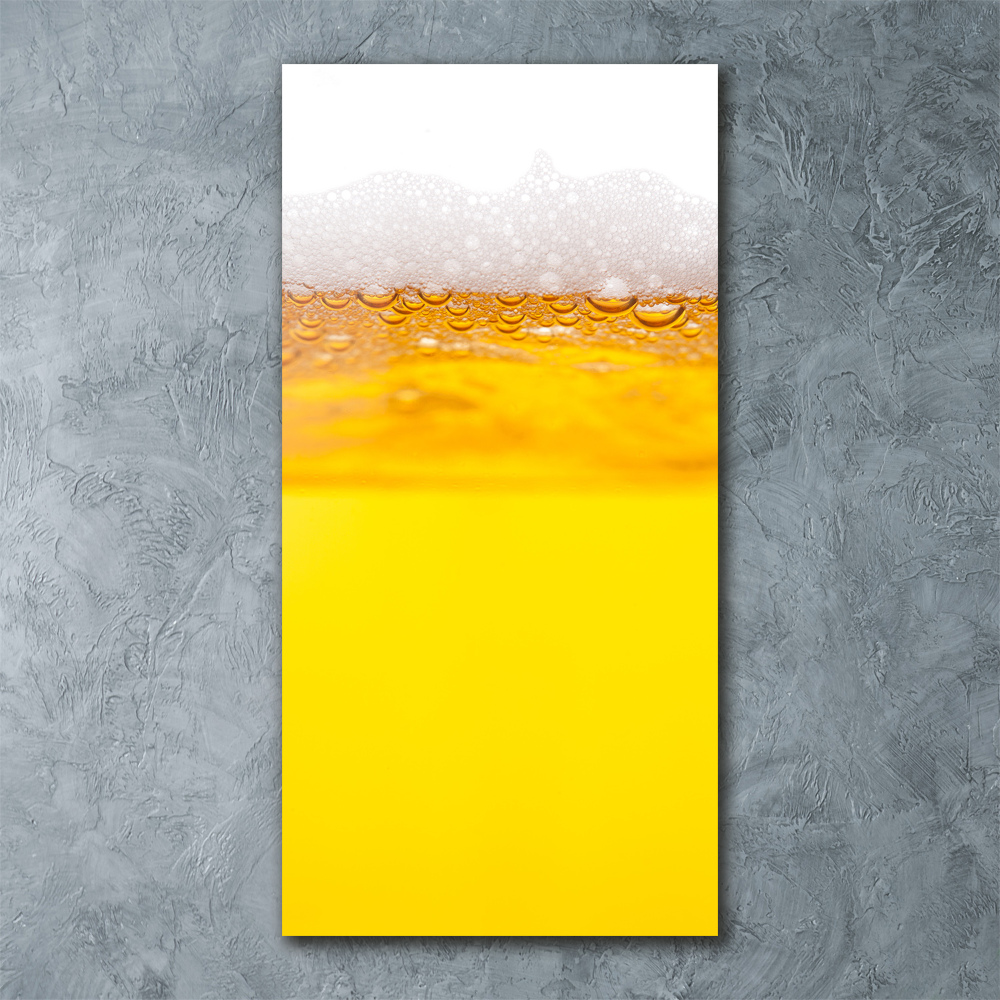 Tableau sur verre acrylique Bière