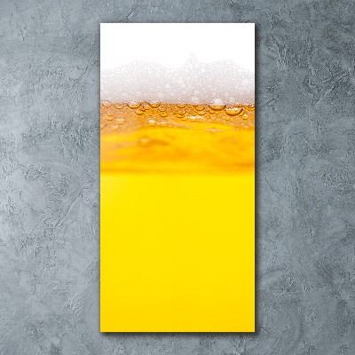 Tableau sur verre acrylique Bière