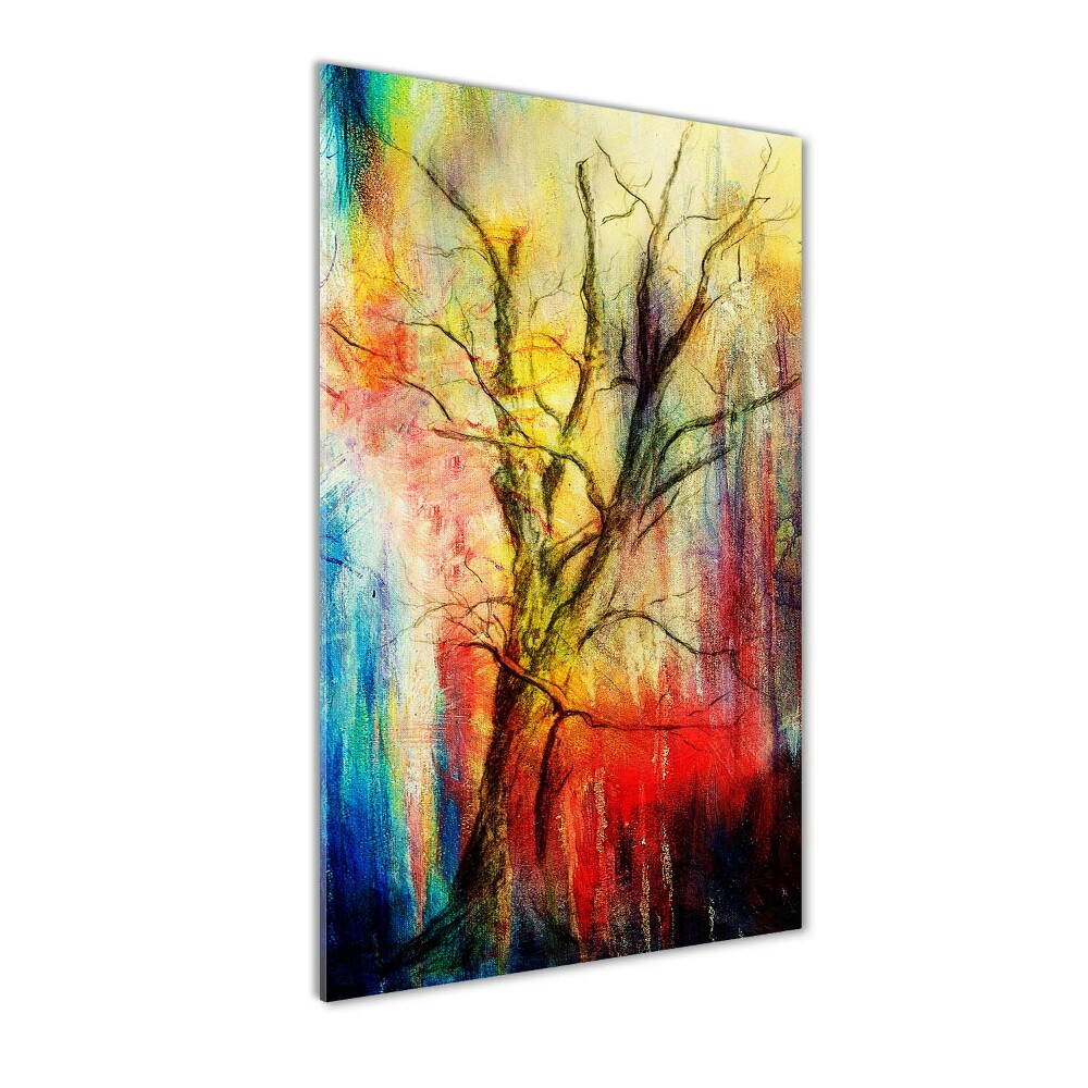 Acrylique tableau Arbre abstrait