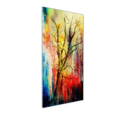 Acrylique tableau Arbre abstrait