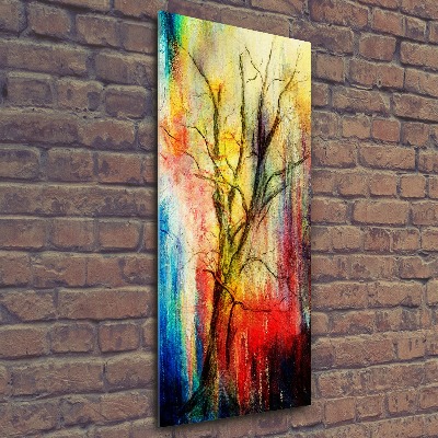 Acrylique tableau Arbre abstrait