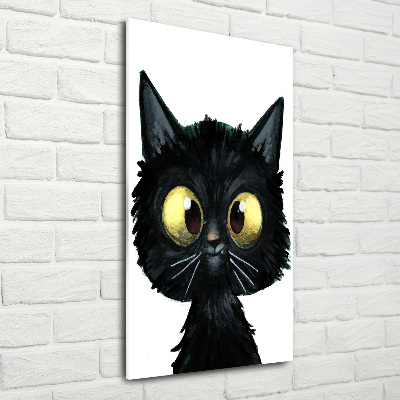 Tableau verre acrylique Chat