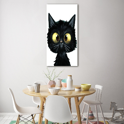 Tableau verre acrylique Chat