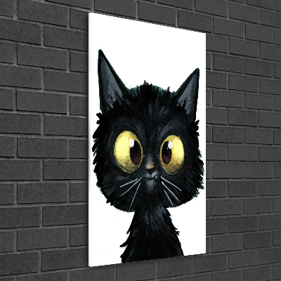 Tableau verre acrylique Chat