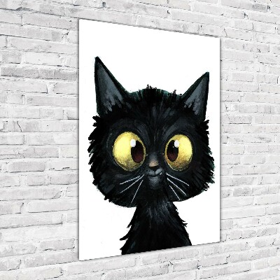 Tableau verre acrylique Chat