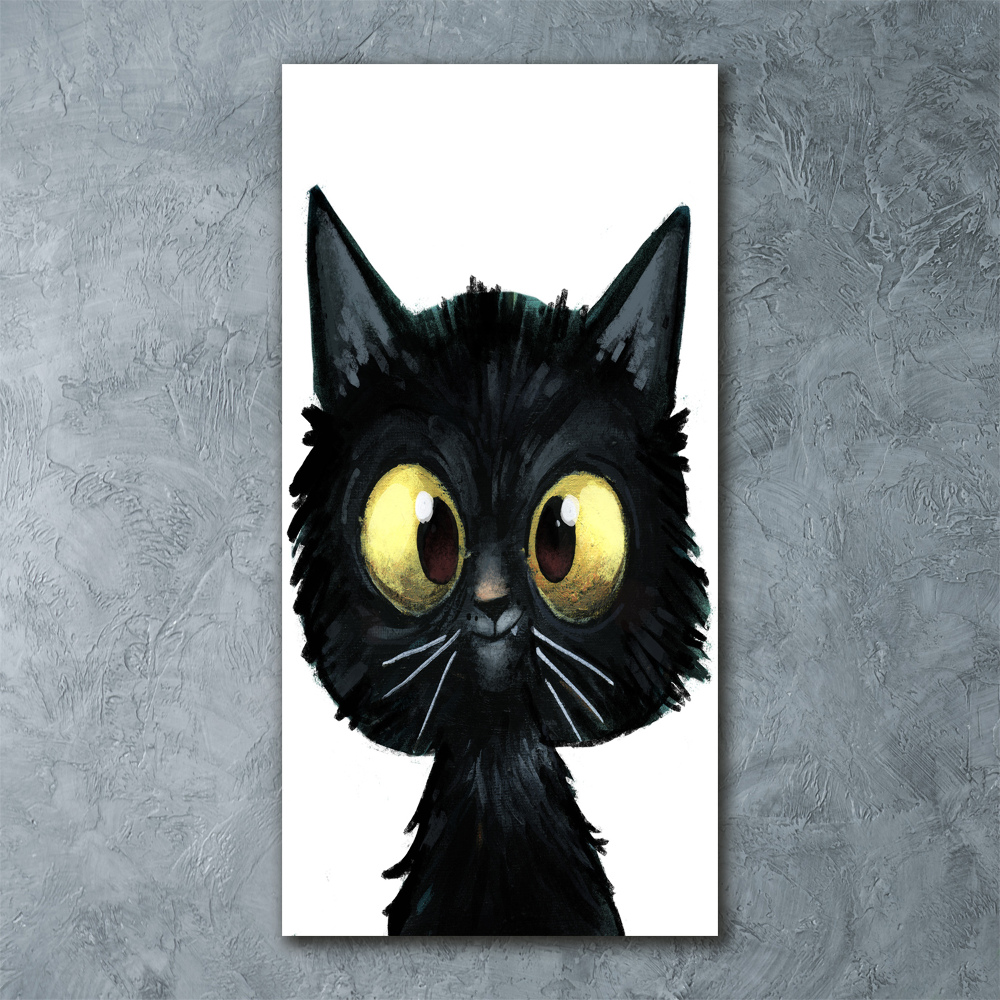 Tableau verre acrylique Chat