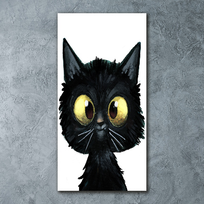 Tableau verre acrylique Chat