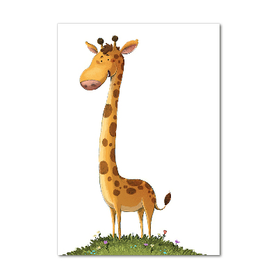 Acrylique tableau Girafe