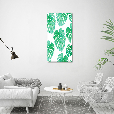 Tableau acrylique Monstera