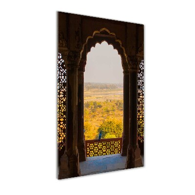 Tableau verre acrylique Fort d'Agra Inde