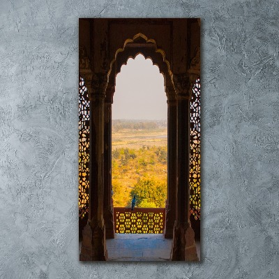 Tableau verre acrylique Fort d'Agra Inde