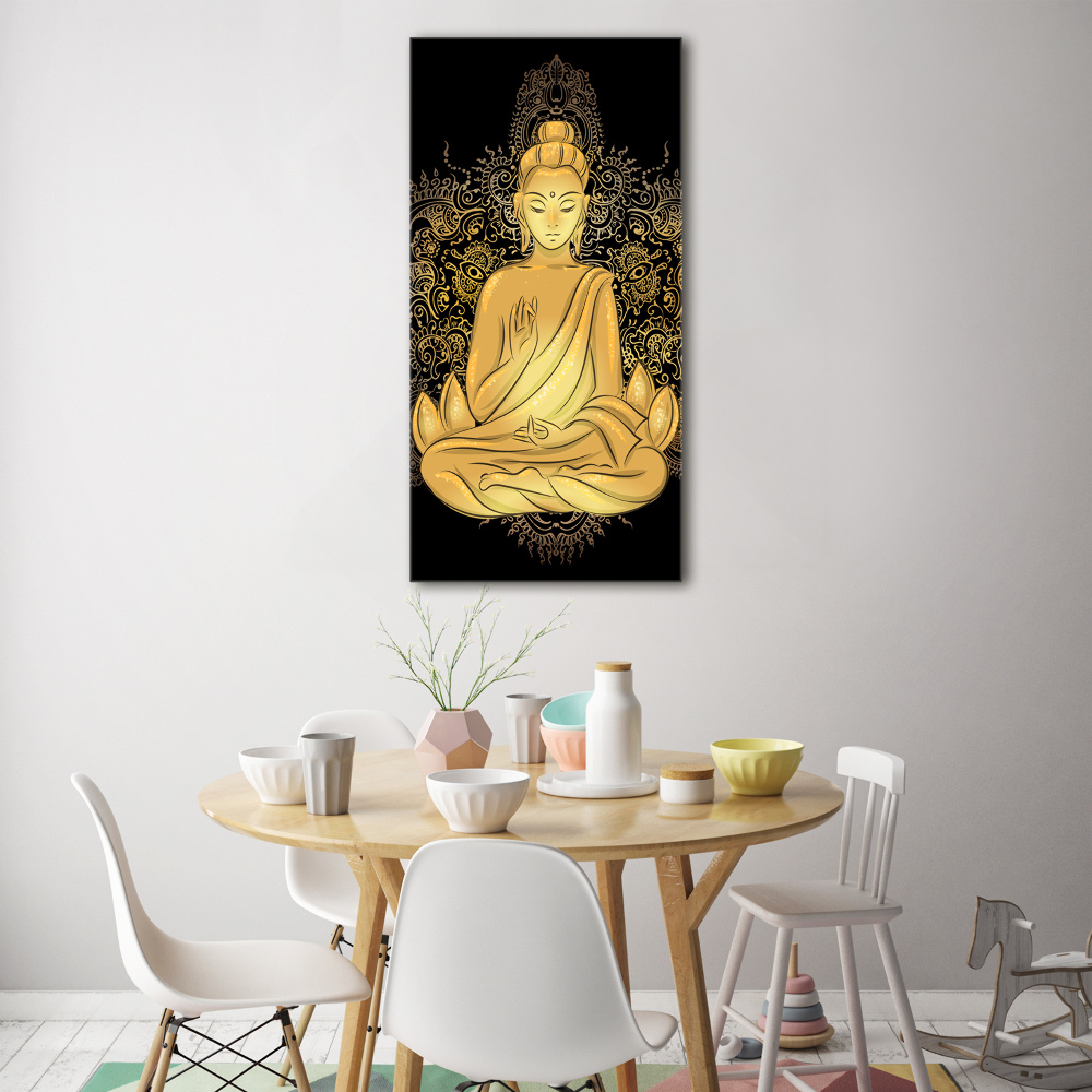 Tableau en acrylique Bouddha et mandala