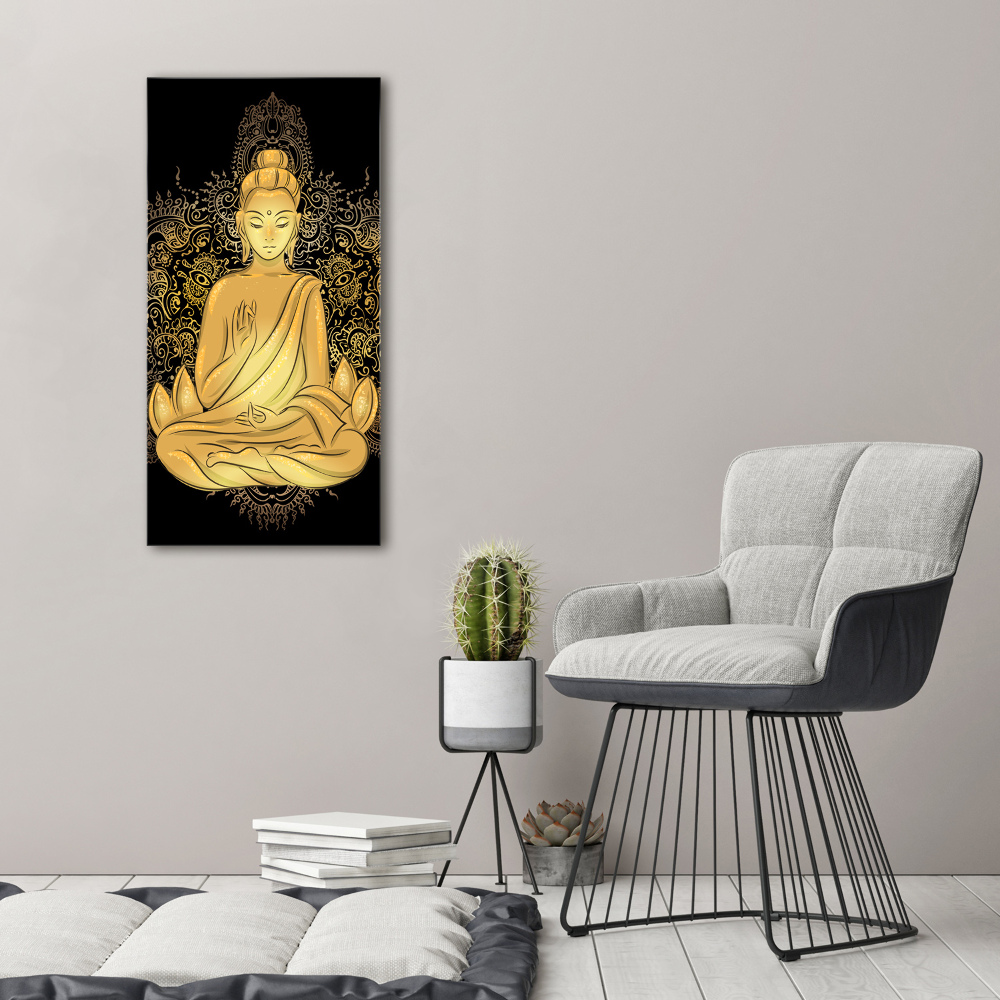 Tableau en acrylique Bouddha et mandala