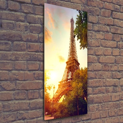 Tableau sur verre acrylique Architecture Tour Eiffel France