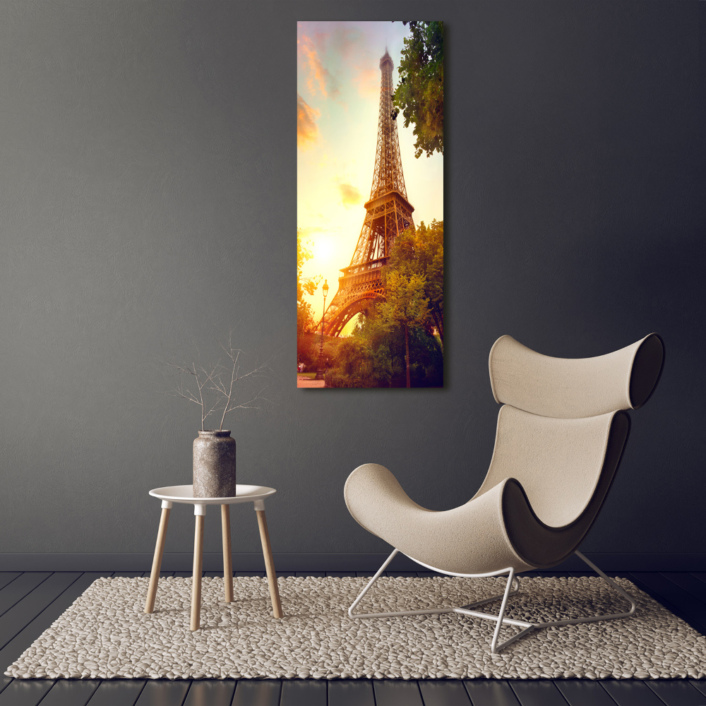 Tableau sur verre acrylique Architecture Tour Eiffel France