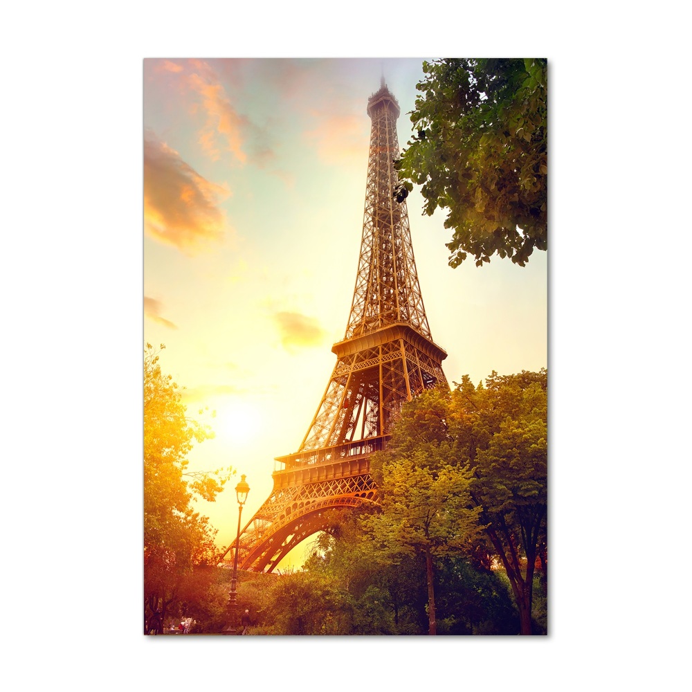 Tableau sur verre acrylique Architecture Tour Eiffel France