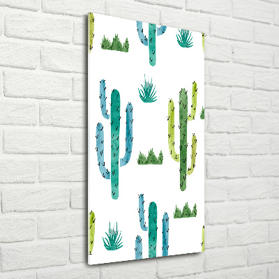 Tableau acrylique Cactus