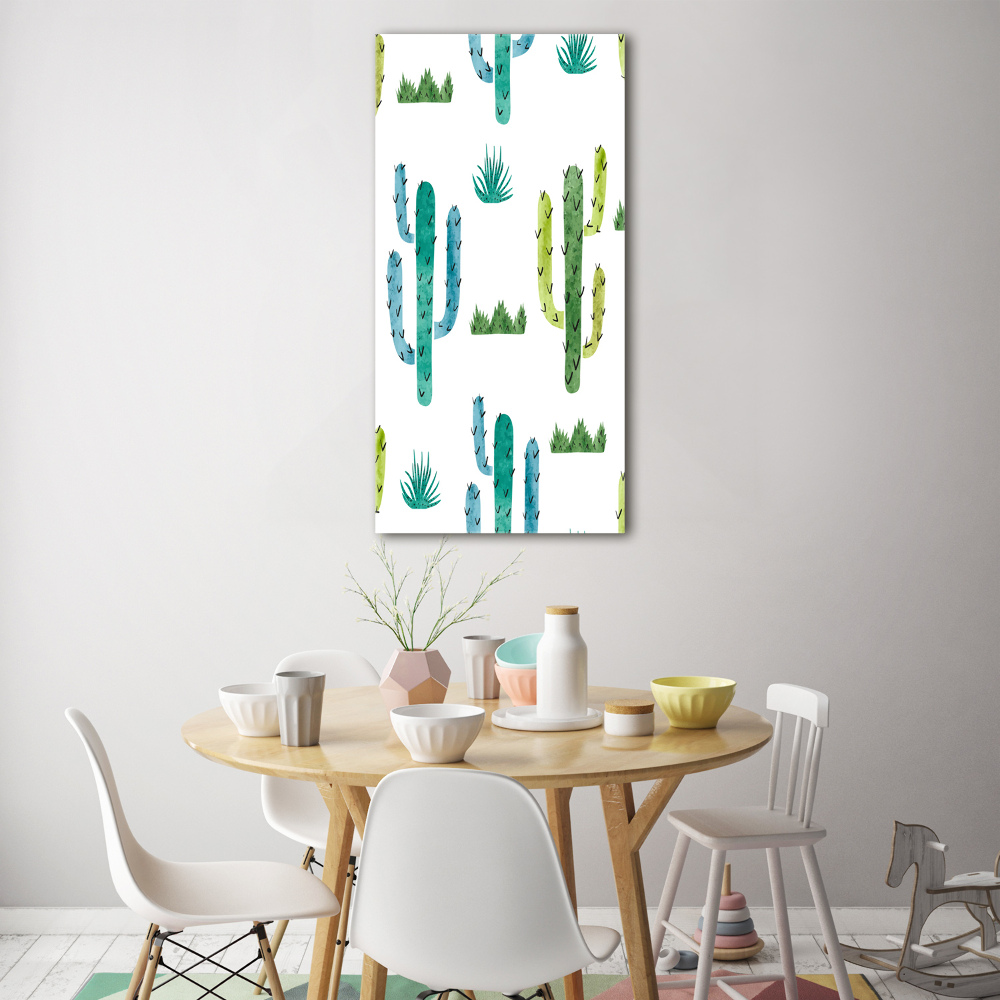 Tableau acrylique Cactus